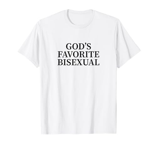God’s Favorite Bisexual Bi Pride T-Shirt