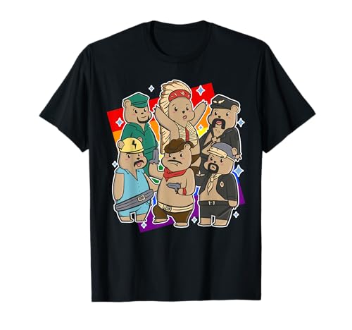 Homosexuell Bären Süße LGBT Gay Bear Pride Monat Ästhetik T-Shirt